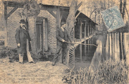 CPA 91 MONTGERON / LE LAVOIR SUR YERRES / PECHE A LA LIGNE - Montgeron