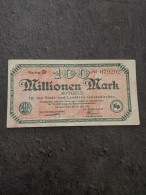 BILLET 100 MILLIONEN MARK 21 07 1923 NOTGELD / ALLEMAGNE GERMANY BANKNOTE - Zonder Classificatie