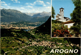 Arogno - 2 Bilder (18981) * 1. 9. 1986 - Arogno