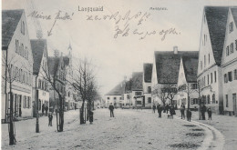 Langquaid - Marktplatz - 1907 - Amberg