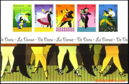 België 2006 - Mi:BL 115, Yv:3551/3555, OBP:BL 136, Block - □ - The Dance - 2001-…