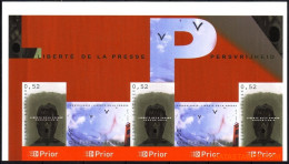 België 2006 - Mi:3542/3543, Yv:3479/3480, OBP:3494/3495, Stamp - □ - Freedom Of The Press - 2001-…