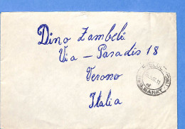 Lettre : Romania To Italy Singer DINO L00136 - Lettres & Documents