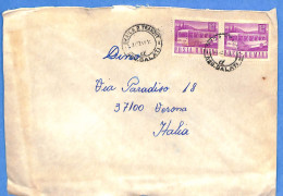 Lettre : Romania To Italy Singer DINO L00137 - Lettres & Documents