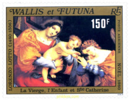 263132 MNH WALLIS Y FUTUNA 1980 NAVIDAD - Gebruikt