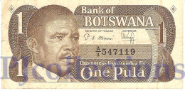 BOTSWANA 1 PULA 1983 PICK 6a XF - Botswana
