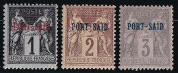 Port Saïd N°1/3 - Neuf * Avec Charnière - TB - Ungebraucht