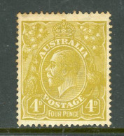 Australia MH 1914-24 - Neufs