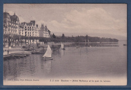 Suisse - Carte Postale - CPA - Genève - Hôtel Bellevue Et Le Quai Du Léman - Bellevue