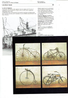 Histoire Des Deux Roues (vélo, Moto) Illustration : Vélocipède, Vélo à Chaîne, Grand Bi, Moto Delin) - Fiches Didactiques