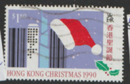 Hong Kong  1990  SG  655  Christmas   Fine Used - Gebruikt