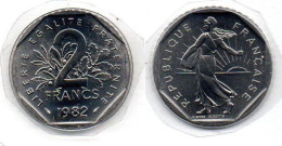 MA 20555 /  2 Francs 1982 FDC - 2 Francs