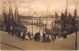 BELGIQUE - Ostende - Quai Des Pêcheurs - Bâteau - Carte Postale Ancienne - Other & Unclassified