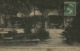 95 - BUTRY-PLAGE Par Auvers -s-Oise - Hôtel-Restaurant Du Moulin-à-Vent - Les Parasols - Butry