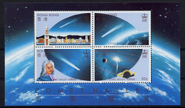 Hong Kong, 1986, Halley's Comet, Space, MNH, Michel Block 6 - Neufs