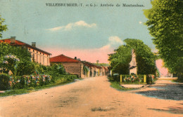 VILLEBRUMIER - ARRIVEE De MONTAUBAN  - - Villebrumier