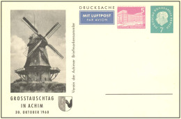 Berlin Privatganzsache Motiv: "Mühle"-16-6177 - Cartes Postales Privées - Neuves