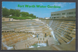 United  States, TX, Fort Worth, Water Gardens. - Fort Worth