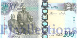 BOTSWANA 100 PULA 2010 PICK 33b UNC - Botswana