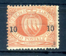 1892 SAN MARINO N.11 * Sovrastampato - Nuovi