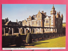 Visuel Très Peu Courant - Ecosse - Abbotsford - Home Of Sir Walter Scott - Excellent état - R/verso - Berwickshire
