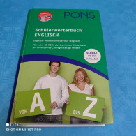 PONS - Schülerwörterbuch Englisch - Deutsch / Deutsch - Englisch - Wörterbücher 