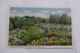 Iowa - Dubuque - Beautiful Rock Garden, Eagle Point Park - Dubuque