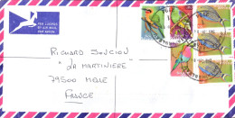 AFRIQUE DU SUD SEUL SUR LETTRE RECOMMANDEE POUR LA FRANCE 2003 - Covers & Documents