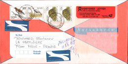 AFRIQUE DU SUD SEUL SUR LETTRE RECOMMANDEE POUR LA FRANCE 1997 - Lettres & Documents