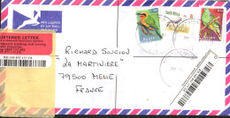 AFRIQUE DU SUD SEUL SUR LETTRE RECOMMANDEE POUR LA FRANCE 2002 - Briefe U. Dokumente