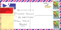 AFRIQUE DU SUD SEUL SUR LETTRE RECOMMANDEE POUR LA FRANCE 2001 - Lettres & Documents