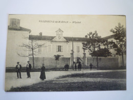 2023 - 439  VILLENEUVE-de-MARSAN  (Landes)  :  HÔPITAL  1918   XXX - Villeneuve De Marsan