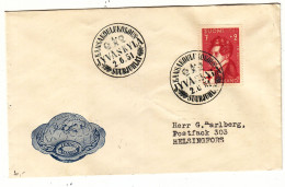 Croix Rouge - Finlande - Lettre De 1951 - Oblit Kansakoulukokous - Pacius - Compositeur - - Covers & Documents