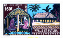 263156 MNH WALLIS Y FUTUNA 1978 NAVIDAD - Used Stamps
