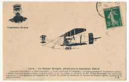 CPA - France - AVIATION - Le Biplan Wright Piloté Par Le Capitaine Etévé - ....-1914: Precursores