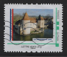 Timbre Personnalise Oblitere - Lettre Verte 20g - Le Pechereau - Gebraucht