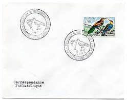 OISEAU / PIGEON  = 76 BOIS GUILLAUME 1964 = CACHET  GRAND FORMAT  Illustré D'un PARACHUTE +  N° 1276 =  COLOMBOPHILIE - Afstempelingen & Vlagstempels