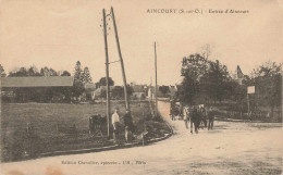 95 - VAL D'OISE - AINCOURT - Entrée Du Village - Animation - 10359 - Aincourt