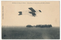 CPA - FRANCE - AVIATION - Aérodrome Du Camp De Châlons - Biplan André Farman Piloté Par M. Maurice Herbster - ....-1914: Precursores