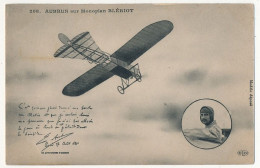 CPA - FRANCE - AVIATION - AUBRUN Sur Monoplan Blériot - ....-1914: Precursores