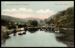 ALTE POSTKARTE GEORGSMARIENHÜTTE BLICK VON DER TERRASSE PANORAMA Ansichtskarte AK Cpa Postcard - Georgsmarienhütte