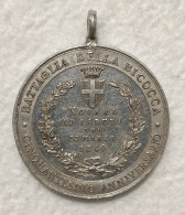 Medaglia Battaglia Della Bicocca Cinquantesimo Anniversario 1849- 1899 - Novara - Other & Unclassified