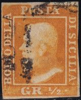 1/2gr. I^ Tav. Arancio PA Pos.10 Sass 1 Cv 10000 - Sicile