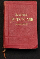 Baedeker's - Deutschland In Einem Bande -  Baedeker - 1925 - Handbücher Für Sammler