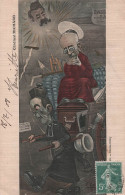 Illustration Muller - Satirique - Caricature Cardinal Richard - Edit Ribby - Carte Postale Ancienne - Satiriques