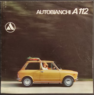 Autobianchi A 112 - Depliant - Moteurs