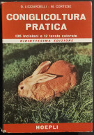 Coniglicoltura Pratica -  G. Licciardelli - M. Cortese - Ed. Hoepli - 1962 - Tiere