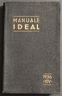 Manuale Ideal - Società Nazionale Radiatori - 1936 - Collectors Manuals