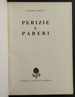 Perizie E Pareri - G. Medici - Ed. Agricole - 1958 - Jardinage