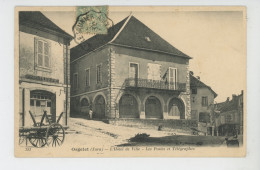 ORGELET - L'Hôtel De Ville - Les Postes Et Télégraphes - Orgelet